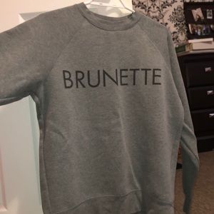 CREWNECK - Brunette The Label